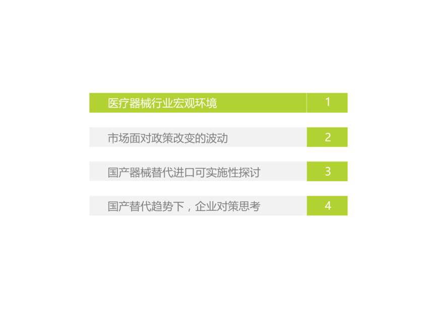 2021年中国医疗器械国产替代趋势研究报告